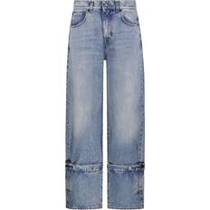 Hombre - Verde Pantalones vaqueros Haikure Hurley Wide Leg - Chill Blue