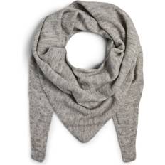 Pieces Dame Halstørklæde & Sjal Pieces Pcjuliana Triangle Scarf 4549810 Light Grey Melange