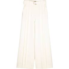 Midi Skirts - Yellow Taller Marmo Acler belted wide-leg trousers women Polyester/Rayon/Elastane/Polyester Neutrals