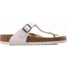 Birkenstock Damen Sandalen Gizeh White,41,Weiß