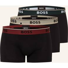 BOSS Bodywear Pack Power Trunks Black, Black, 2Xl, Men