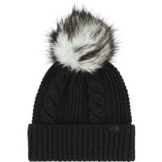 The North Face Headgear The North Face Women's Oh Mega Fur Pom Beanie, Black