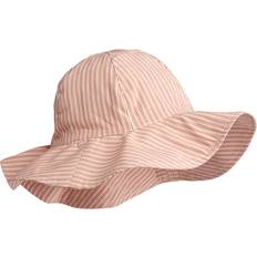 9-12M Solhatte Børnetøj Liewood Solhat fra Amelia Tuscany rose/Creme (9-12m)