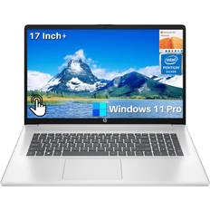 Laptops HP 17 Inch Touchscreen Laptop 2024 17.3” HD+ Touch Screen N5030 16GB RAM 512GB SSD