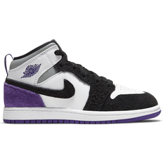 Jordan Purple Children's Shoes Jordan Jordan Kids Air Jordan Mid "Purple" sneakers kids Leather/Polyester/Rubber 12.5C White