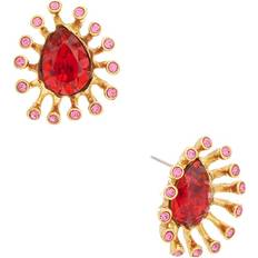 Oscar de la Renta Oscar De La Renta 14K Urchin Earrings