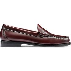 G.H.Bass Men's Larson Weejuns Moc-Toe Slip-On Loafers - Purple Wine