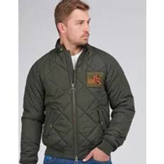 Barbour Barbour International Quilted Merchant Mens Jacket Sage Green