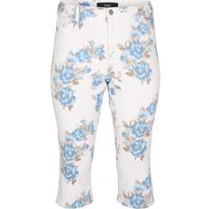 Zizzi Byxor JSea Amy Knickers - Vit