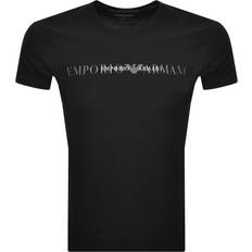 Emporio Armani XXL T-shirts Emporio Armani Lounge Crew Neck T Shirt Black