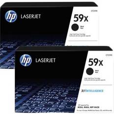 HP TWIN PACK 59X Black Original High Capacity Toner Cartridges
