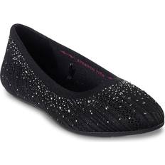 Skechers Women Ballerinas Skechers Cleo 2.0 Flat Women's Black Flats Stretch