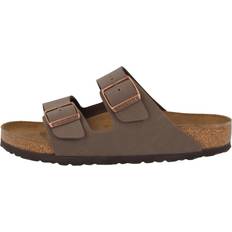 Unisexo Sandalias Birkenstock Arizona Birkibuc - Mocca Brown/Unisex