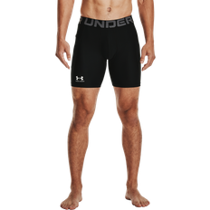 Under Armour Shorts HeatGear Compression da uomo Nero Bianco