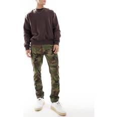 Hosen Polo Ralph Lauren Surplus Schmal geschnittene Cargohose aus genopptem Canvas in mehrfarbigem Military-Muster-Bunt