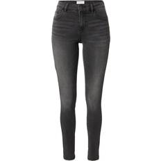 Multifärgade - Viskos Byxor & Shorts Noisy May Skinny Fit-jeans - Grå
