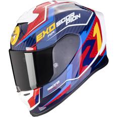 Scorpion EXO-R1 Evo Air Coup, Integralhelm Blau/Rot/Gelb