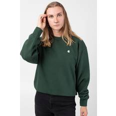 Carhartt WIP Women Jumpers Carhartt WIP Casey Sweater - Silver/Grün