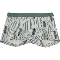 Grøn Boxershorts Børnetøj Joha Boxershorts Uld/Bomuld Grøn Aop Boxershorts