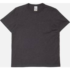 Nudie Jeans T-shirts Nudie Jeans Roy Heavy Slub T-Shirt Antracite Men's Organic T-shirts Sustainable Clothing Grey (Medium)