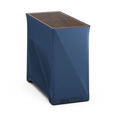 Computer Cases Fractal Design Era 2 Midnight Blue Anodized Aluminum/Steel Mini-ITX Compact Small Form Factor PC Case