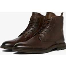 Oliver Sweeney Men's Chaves Mens Leather Derby Boots Brown