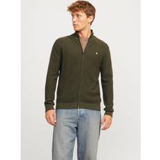 Uomo - Verde Cardigan Jack & Jones Printed Knitted Cardigan