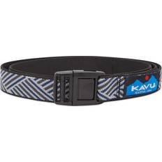 Blåa Skärp Kavu Kavu Burly Belt Navy Rough Cut