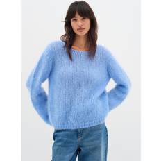 InWear Women Jumpers InWear Jetraiw Pullover Kvinde Crispy Blue Sweaters hos Magasin