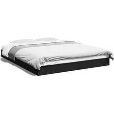 vidaXL Bed Frame Bedroom Bed Base Bedstead White 160 x 200 cm Engineered Wood