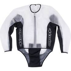 Transparent Blousons de moto Alpinestars Racing Rain Gilete Clear