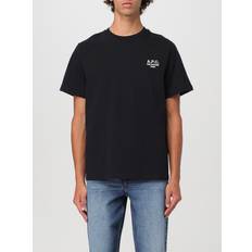 Unisex Magliette A.P.C. Rue Madame Gots Tee Men Shortsleeves - Black