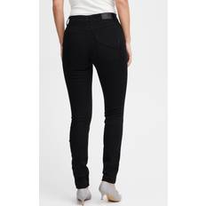 PULZ Jeans Pulz Jeans PZCARMEN HW Jeans Skinny Sort Damer