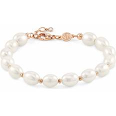 Nomination Armband Nomination Kate Rose Gold White Pearl Bracelet 22cm