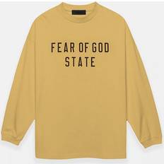 Fear of God T-shirts Fear of God Essentials Men's Amber Heavy Long Sleeve T-Shirt