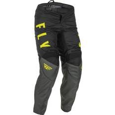 M Motorcykelbyxor Fly Racing F-16 S24, Textilhose Dunkelblau/Neon-Gelb