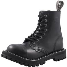 Stahl Stiefel & Boots Steel Full Black, 8-Loch Boots