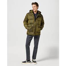 Wrangler Herren Mäntel Wrangler 112357395 Parka Grün Mann