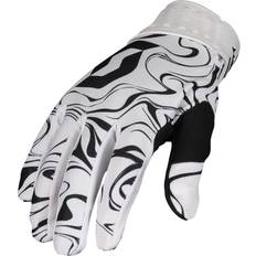 Gants de Moto Scott 450 Liquid Marble S22, gants couleur: Noir/Blanc taille: