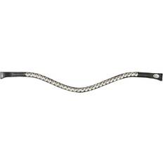 White Bridles Kavalkade Frontal for horse Floretta Noir