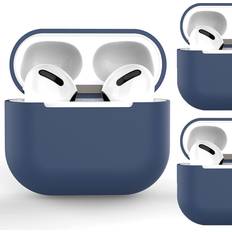 Hurtel AirPods Pro Silikon-Kopfhörer-Etui Blau