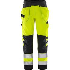 Fristads Arbetsbyxor Fristads Green hantverksbyxa 2641 GPLU, Varsel Gul/Svart (D104)