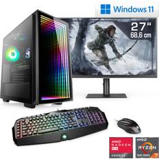 CSL Gaming PC M10420H 5600 MHz Radeon RX 7900 XT 32 GB DDR5 2000 GB Windows 11 USB 3.2 in