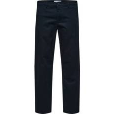 Selected Men's Homme Men's Straight Flex Chinos Dark Sapphire Navy