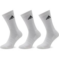 Unisex Intimo Cushioned Crew Socks 3 Pairs - White/Black