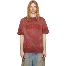 DSquared2 Tops DSquared2 Red Loose-Fit T-shirt 305 Cherry Pop