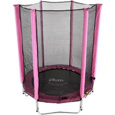 Pink Trampolines Plum Trampolin Junior mit Sicherheitsnetz rosa 4ft