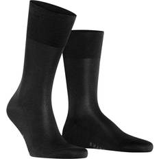 Falke Tinta unita Calzini Falke Chaussettes Hautes En Coton Bio Mélangé - Taille