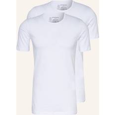 Schiesser Blanc Vêtements Schiesser Herren, Shirt, T-Shirt, Weiss