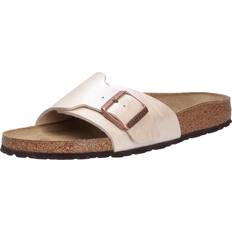 Birkenstock Birko-Flor Sandaler - Graceful Pearl White